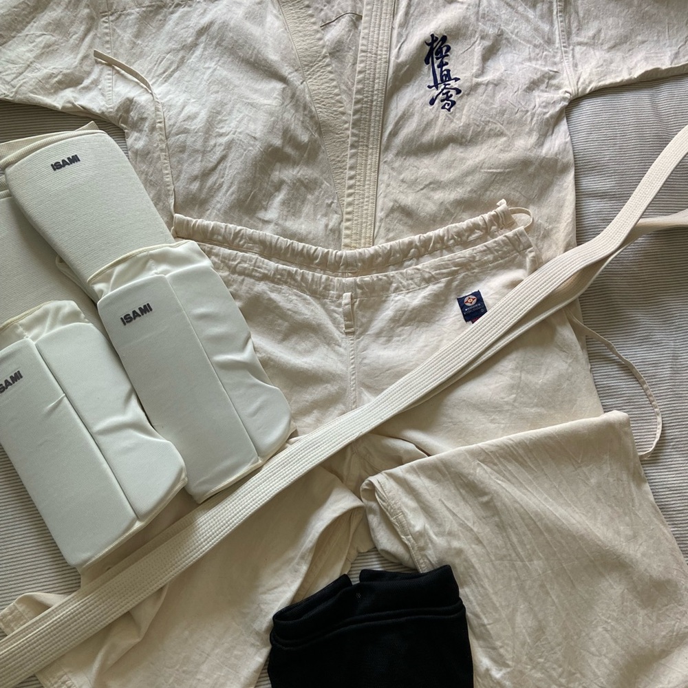 JAPANESE ISAMI K-15 Size 6 Original Unbleached Martial Arts Gi Set